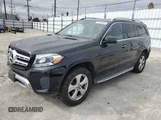 2019 Mercedes-Benz GLS with VIN 4JGDF6EE0KB228607, listed as a Copart auction lot 81625644 with 147,196 mi miles and Salvage Title. Bid and sale history available at carsss.com. Image 1.