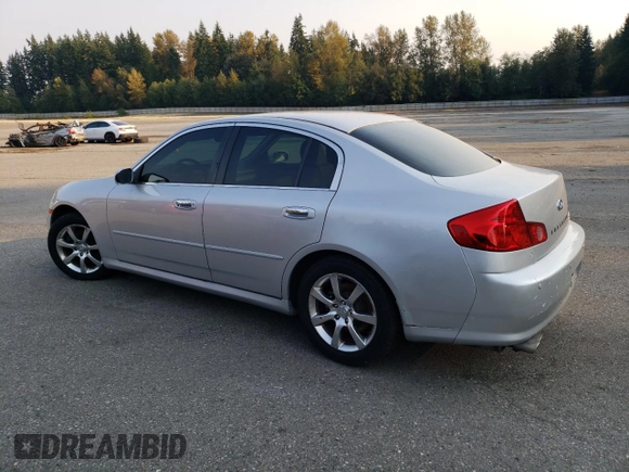2006 Infiniti G35 with VIN JNKCV51F06M617266, listed as a Copart auction lot 70624804 with 276,847 mi miles and Clean Title. Bid and sale history available at DreamBid. Image 2.