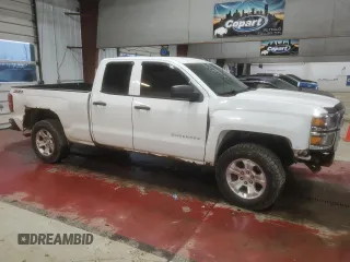 2014 Chevrolet Silverado 1500 LT with VIN 1GCVKREC8EZ413682, listed as a Copart auction lot 50869935 with 140,224 mi miles and Salvage Title. Bid and sale history available at DreamBid. Image 4.