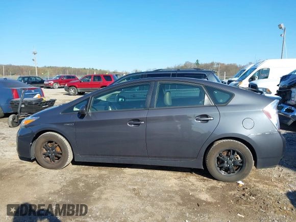 2014 Toyota Prius Four with VIN JTDKN3DU6E1760525, listed as a IAAI auction lot 42004587 with 211,534 mi miles and . Bid and sale history available at DreamBid. Image 14.