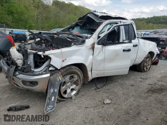 2023 Ram 1500 Tradesman with VIN 1C6RRFCG9PN512532, listed as a Copart auction lot 54695435 with Not provided miles and Salvage title. Bid and sale history available at DreamBid. Image 1.
