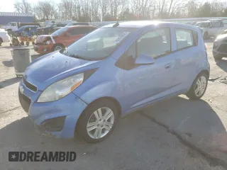 2013 Chevrolet Spark LT with VIN KL8CD6S95DC553014, listed as a Copart auction lot 46656805 with 145,078 mi miles and Salvage Title. Bid and sale history available at carsss.com. Image 1.