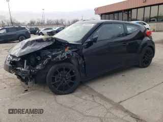 2014 Hyundai Veloster RE:FLEX z VIN KMHTC6AD1EU192467, wystawiony jako Copart lot #82654544 z przebiegiem 92 621 mil mil oraz Szkoda całkowita • Salvage title. Historia ofert i sprzedaży dostępna na DreamBid. Obrazek 1.