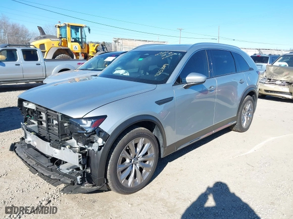 2024 Mazda CX-90 3.3 Turbo Premium Plus with VIN JM3KKEHD9R1129571, listed as a IAAI auction lot 41253089 with 12,805 mi miles. Bid and sale history available at carsss.com. Image 17.