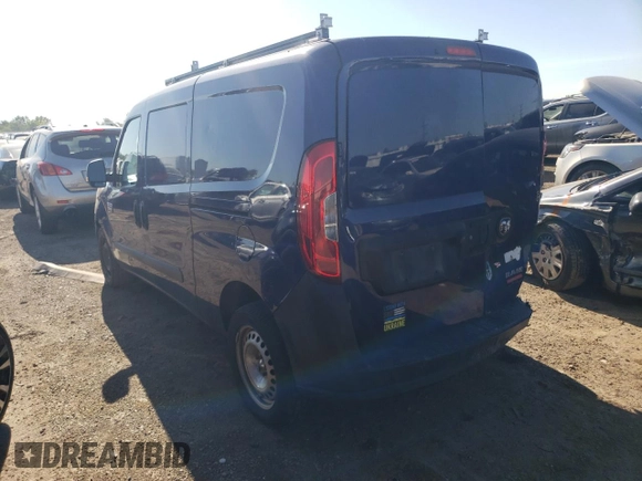 2017 Ram ProMaster City Cargo Tradesman with VIN ZFBERFAB6H6E18267, listed as a Copart auction lot 68833554 with 112,038 mi miles and Salvage Title. Bid and sale history available at DreamBid. Image 2.