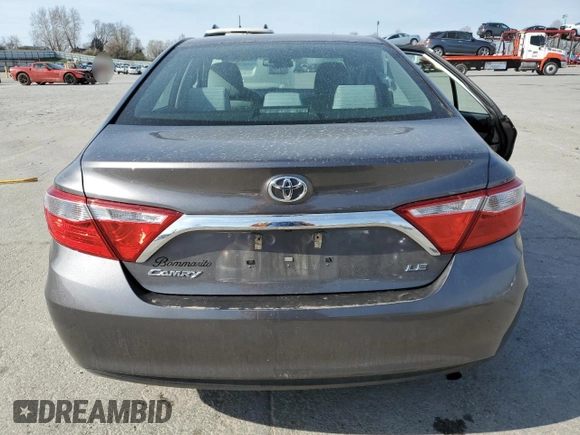 2017 Toyota Camry XLE with VIN 4T1BF1FK5HU696747, listed as a Copart auction lot 49888175 with 71,698 mi miles and Salvage Title. Bid and sale history available at DreamBid. Image 6.