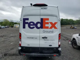 2020 Ford Transit Cargo with VIN 1FTBW3U88LKB34059, listed as a Copart auction lot 57055695 with 77,813 mi miles and Clean title. Bid and sale history available at DreamBid. Image 6.
