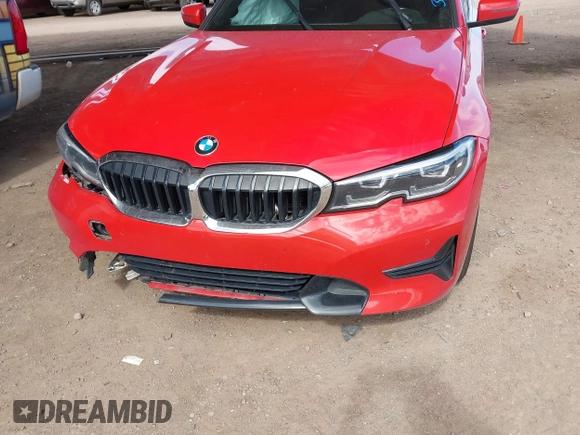 2019 BMW 3 Series 330i with VIN WBA5R1C55KAK12704, listed as a IAAI auction lot 41772453 with Not Provided miles and . Bid and sale history available at DreamBid. Image 13.