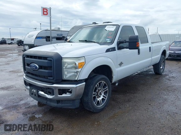 2013 Ford F-250 XL with VIN 1FT7W2BT8DEB45540, listed as a IAAI auction lot 41841007 with 424,066 mi miles and . Bid and sale history available at DreamBid. Image 2.