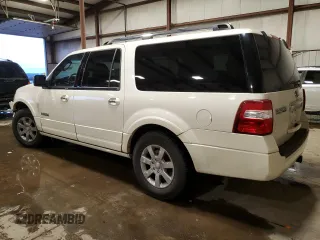 2008 Ford Expedition EL Limited with VIN 1FMFK20518LA23272, listed as a Copart auction lot 87548725 with 134,045 mi miles and Salvage Title. Bid and sale history available at carsss.com. Image 2.