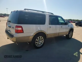 2012 Ford Expedition Max King Ranch z VIN 1FMJK1J54CEF15021, wystawiony jako Copart lot #57899665 z przebiegiem 211 925 mil mil oraz Czysty tytuł • Clean title. Historia ofert i sprzedaży dostępna na DreamBid. Obrazek 3.