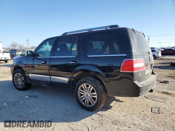 2007 Lincoln Navigator with VIN 5LMFU27587LJ07925, listed as a Copart auction lot 46303465 with Not provided miles and Salvage title. Bid and sale history available at DreamBid. Image 2.