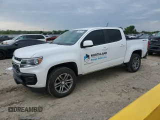 2022 Chevrolet Colorado 4WD Work Truck with VIN 1GCGTBEN0N1208743, listed as a Copart auction lot 55581755 with 47,372 mi miles and Salvage title. Bid and sale history available at DreamBid. Image 1.