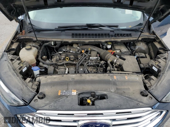 2019 Ford Edge SE with VIN 2FMPK3G9XKBB69387, listed as a Copart auction lot 58627295 with 53,438 mi miles and Salvage title. Bid and sale history available at DreamBid. Image 12.