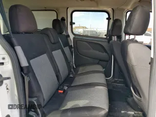 2015 Ram ProMaster City Cargo Tradesman SLT with VIN ZFBERFBT2F6A44762, listed as a Copart auction lot 50658715 with 129,738 mi miles and Clean Title. Bid and sale history available at DreamBid. Image 10.