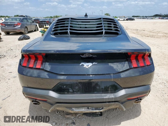 2024 Ford Mustang EcoBoost с VIN 1FA6P8TH8R5121211, выставлен на аукционе Copart как лот 61043315 с пробегом Не указан миль и Списание • Salvage title. История ставок и продаж доступна на DreamBid. Изображение 6.