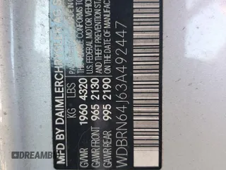 2003 Mercedes-Benz C z VIN WDBRN64J63A492447, wystawiony jako Copart lot #76932584 z przebiegiem 161 869 mil mil oraz Szkoda całkowita • Salvage title. Historia ofert i sprzedaży dostępna na DreamBid. Obrazek 12.
