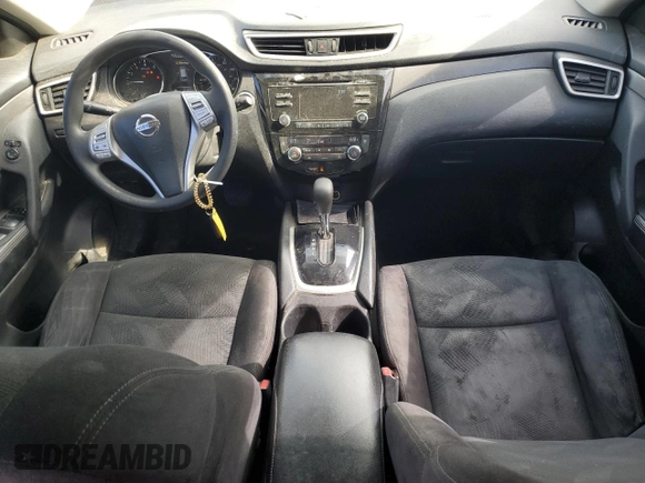 2014 Nissan Rogue SV with VIN 5N1AT2ML3EC794358, listed as a Copart auction lot 53094715 with 191,889 mi miles and Salvage Title. Bid and sale history available at carsss.com. Image 8.