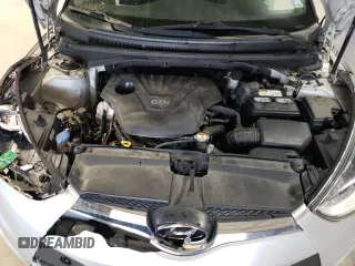 2015 Hyundai Veloster with VIN KMHTC6AD2FU244920, listed as a Copart auction lot 61326855 with 133,141 mi miles and Salvage title. Bid and sale history available at DreamBid. Image 12.