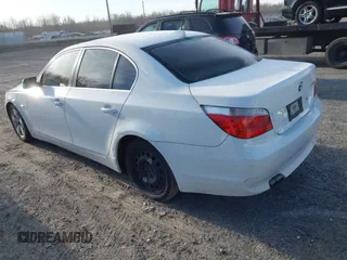2007 BMW 5 Series 530i with VIN WBANE73567CM49194, listed as a IAAI auction lot 41714331 with 1 mi miles. Bid and sale history available at carsss.com. Image 3.