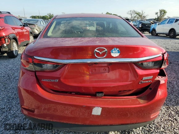 2015 Mazda 6 i Sport with VIN JM1GJ1U58F1182959, listed as a Copart auction lot 52300685 with 54,598 mi miles and Non Repairable. Bid and sale history available at carsss.com. Image 6.