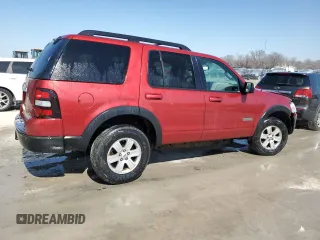 2007 Ford Explorer XLT with VIN 1FMEU73E57UB79712, listed as a Copart auction lot 48237395 with 142,609 mi miles and Salvage Title. Bid and sale history available at carsss.com. Image 3.