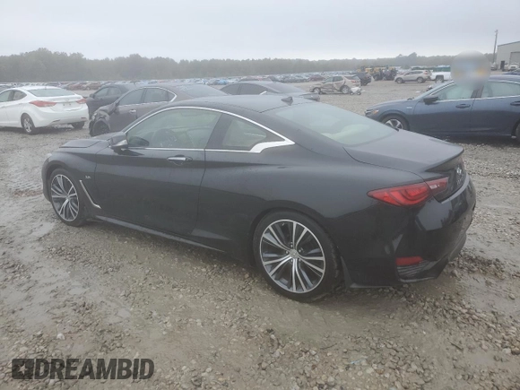 2018 Infiniti Q60 Sport with VIN JN1EV7EK4JM340498, listed as a Copart auction lot 79622844 with 93,528 mi miles and Clean Title. Bid and sale history available at DreamBid. Image 2.