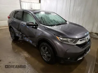 2019 Honda CR-V EX with VIN 2HKRW2H57KH675805, listed as a Copart auction lot 39326223 with 39,799 mi miles. Bid and sale history available at carsss.com. Image 4.