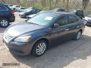 2014 Nissan Sentra SV with VIN 3N1AB7AP6EL697528, listed as a IAAI auction lot 41946055 with 143,064 mi miles. Bid and sale history available at carsss.com. Image 2.