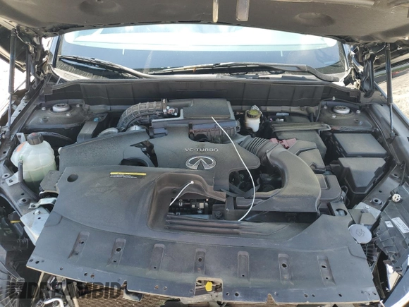2021 Infiniti QX50 Luxe with VIN 3PCAJ5BA0MF119842, listed as a Copart auction lot 54868035 with 70,688 mi miles and Salvage title. Bid and sale history available at DreamBid. Image 12.