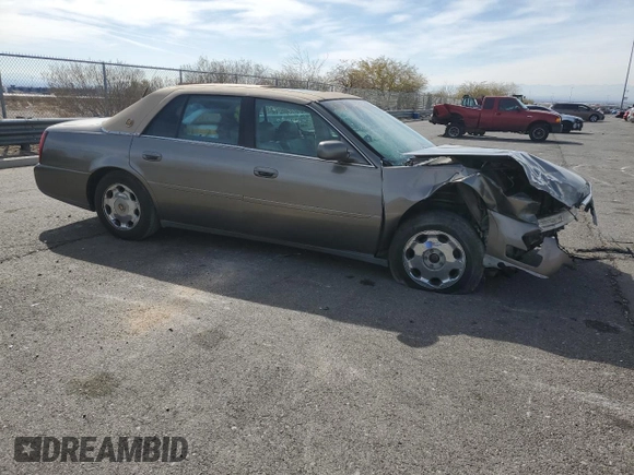 2002 Cadillac DeVille DHS z VIN 1G6KE57Y22U291523, wystawiony jako Copart lot #45711095 z przebiegiem 160 364 mil mil oraz Szkoda całkowita • Salvage title. Historia ofert i sprzedaży dostępna na DreamBid. Obrazek 4.