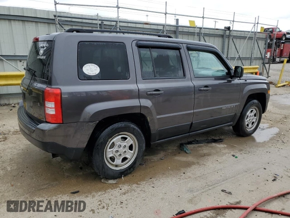 2016 Jeep Patriot Sport with VIN 1C4NJPBB5GD755433, listed as a Copart auction lot 49099085 with 108,179 mi miles and Salvage title. Bid and sale history available at DreamBid. Image 3.