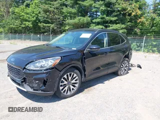 2020 Ford Escape Titanium with VIN 1FMCU9J92LUA27373, listed as a IAAI auction lot 42650077 with 42,179 mi miles and . Bid and sale history available at DreamBid. Image 19.