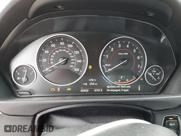 2018 BMW 4 Series 430i with VIN WBA4W3C54JAB87165, listed as a Copart auction lot 76205724 with 62,952 mi miles and Non Repairable. Bid and sale history available at DreamBid. Image 9.