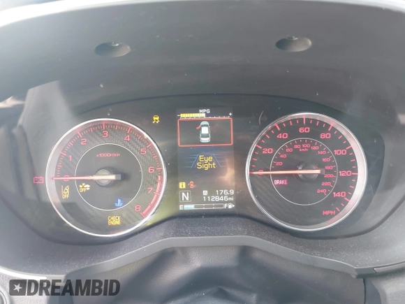 2018 Subaru Impreza Special Sports with VIN 4S3GTAM65J3753582, listed as a IAAI auction lot 42123590 with 112,846 mi miles and . Bid and sale history available at DreamBid. Image 7.