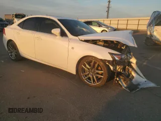 2017 Lexus IS 350 with VIN JTHBE1D26H5031374, listed as a Copart auction lot 80337564 with 65,431 mi miles and Salvage Title. Bid and sale history available at DreamBid. Image 4.