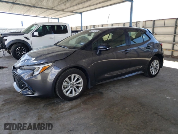 2024 Toyota Corolla SE with VIN JTND4MBE1R3221507, listed as a Copart auction lot 68064254 with 9,839 mi miles and Salvage Title. Bid and sale history available at DreamBid. Image 1.