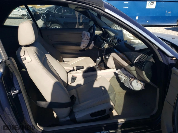 2011 BMW 1 Series 128i with VIN WBAUL7C59BVM79790, listed as a Copart auction lot 83485814 with 94,252 mi miles and Salvage Title. Bid and sale history available at carsss.com. Image 8.