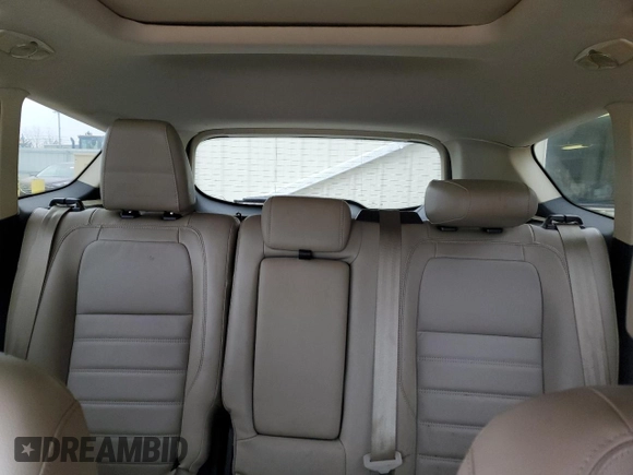 2017 Ford Escape Titanium with VIN 1FMCU0JD1HUE66040, listed as a Copart auction lot 43942665 with 55,484 mi miles and Salvage Title. Bid and sale history available at DreamBid. Image 10.