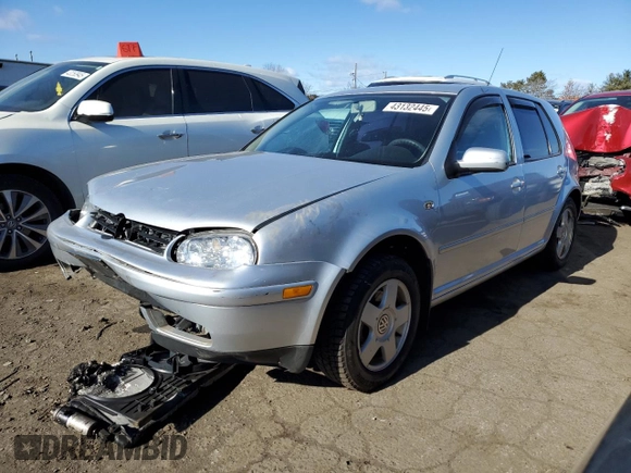 2005 Volkswagen Golf GLS z VIN 9BWGR61J854005046, wystawiony jako Copart lot #43132445 z przebiegiem 182 368 mil mil oraz Szkoda całkowita • Salvage title. Historia ofert i sprzedaży dostępna na DreamBid. Obrazek 1.