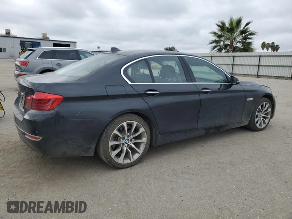 2014 BMW 5 Series 535d with VIN WBAXA5C57ED690696, listed as a Copart auction lot 45339685 with 108,958 mi miles and Salvage Title. Bid and sale history available at carsss.com. Image 3.