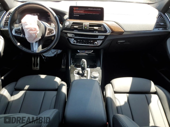 2021 BMW X4 M40i z VIN 5UX2V5C0XM9F04867, wystawiony jako Copart lot #57890555 z przebiegiem 40 563 mil mil oraz Szkoda całkowita • Salvage title. Historia ofert i sprzedaży dostępna na DreamBid. Obrazek 8.