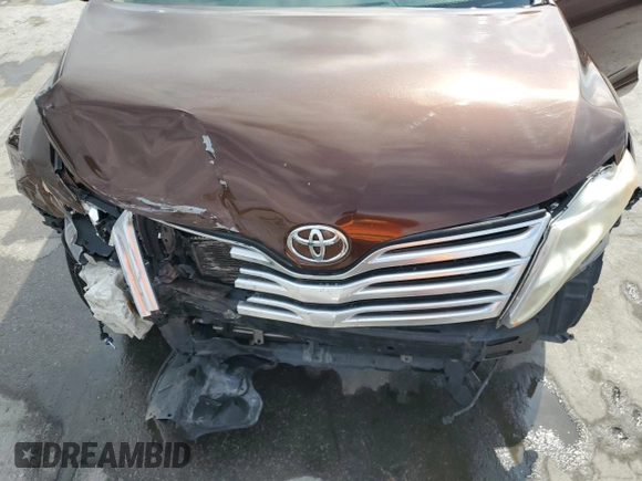 2010 Toyota Venza with VIN 4T3ZK3BB5AU021392, listed as a Copart auction lot 49544455 with 181,656 mi miles and Salvage Title. Bid and sale history available at carsss.com. Image 12.