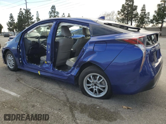 2016 Toyota Prius Four with VIN JTDKARFU1G3507499, listed as a Copart auction lot 52458735 with 86,917 mi miles and Salvage Title. Bid and sale history available at carsss.com. Image 2.