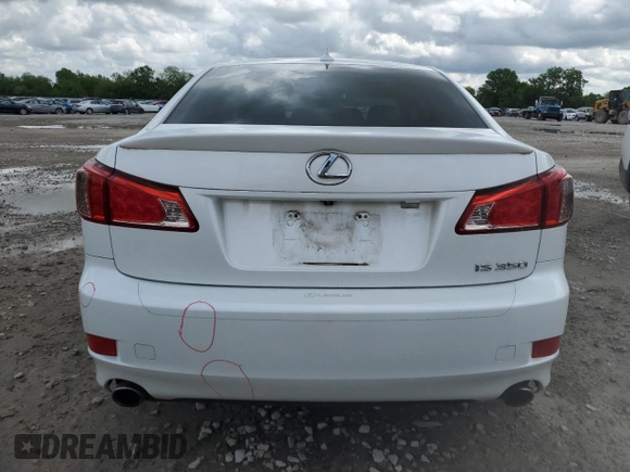 2012 Lexus IS 350 z VIN JTHBE5C24C5030273, wystawiony jako Copart lot #56987965 z przebiegiem 106 957 mil mil oraz Szkoda całkowita • Salvage title. Historia ofert i sprzedaży dostępna na DreamBid. Obrazek 6.