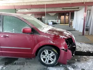2010 Dodge Grand Caravan Crew with VIN 2D4RN6DX7AR446546, listed as a Copart auction lot 42484005 with 118,104 mi miles and Salvage Title. Bid and sale history available at DreamBid. Image 11.