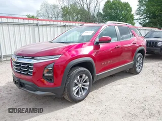 2025 Chevrolet Equinox AWD LT with VIN 3GNAXPEGXSL209502, listed as a IAAI auction lot 41885681 with 9,064 mi miles. Bid and sale history available at carsss.com. Image 18.