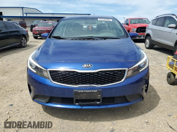 2017 Kia Forte LX with VIN 3KPFK4A78HE147872, listed as a Copart auction lot 55145305 with 76,877 mi miles and Non Repairable. Bid and sale history available at carsss.com. Image 5.