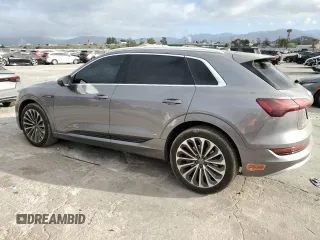 2019 Audi e-tron Prestige with VIN WA1VABGE6KB013000, listed as a Copart auction lot 46866995 with 54,469 mi miles and Salvage Title. Bid and sale history available at carsss.com. Image 2.