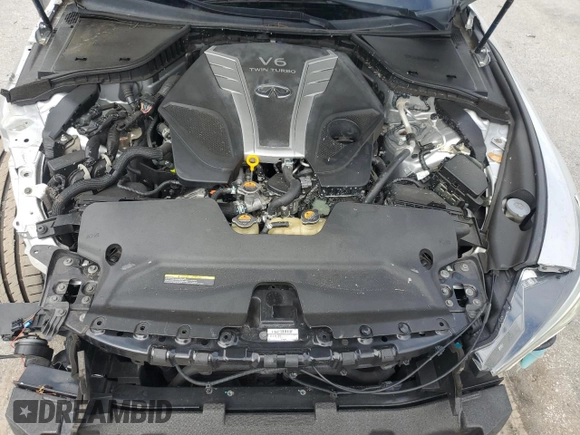 2018 Infiniti Q60 Luxe with VIN JN1EV7EK5JM342261, listed as a Copart auction lot 50986445 with 81,937 mi miles and Salvage Title. Bid and sale history available at DreamBid. Image 11.